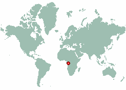 Tcherre in world map
