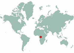 Bongandzi in world map